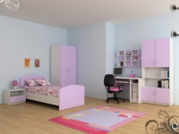 Розова детска стая  